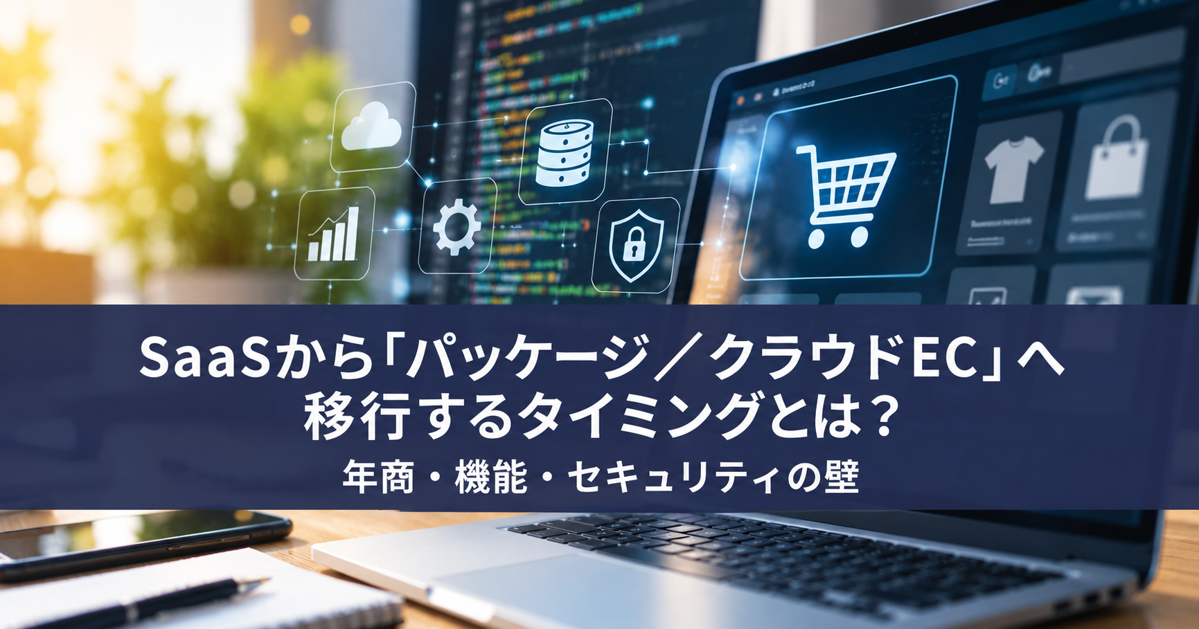 SaaSからクラウドECへ移行するタイミング